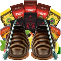 Zestaw na start Yerba Mate dla dwojga dużo rodzajów 500g