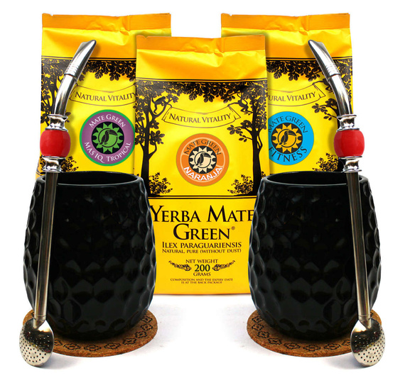 Zestaw Yerba Mate Green z akcesoriami