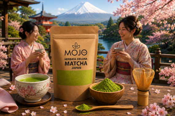 Japońska Zielona Herbata Matcha - MOJO TEA MATCHA JAPAN