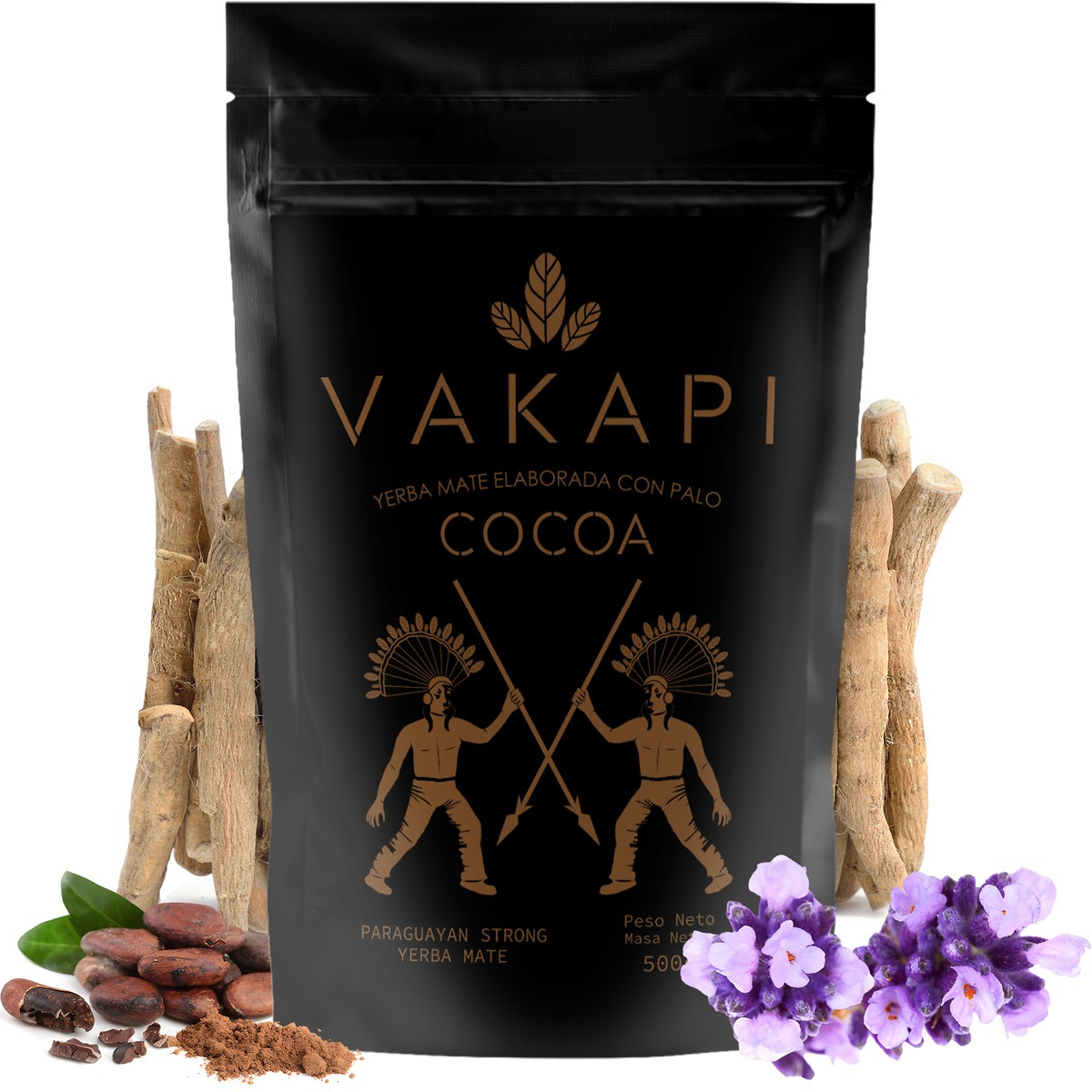 Yerba Mate Vakapi Cocoa (doypack), 0.5 kg