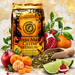 Zestaw Yerba Mate Green GOLD 400g Cuia Yacuy Bombilla LAGRIMA 22cm Prezent