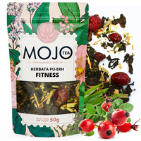 Herbata PU-ERH FITNESS owoc dzikiej róży 50g