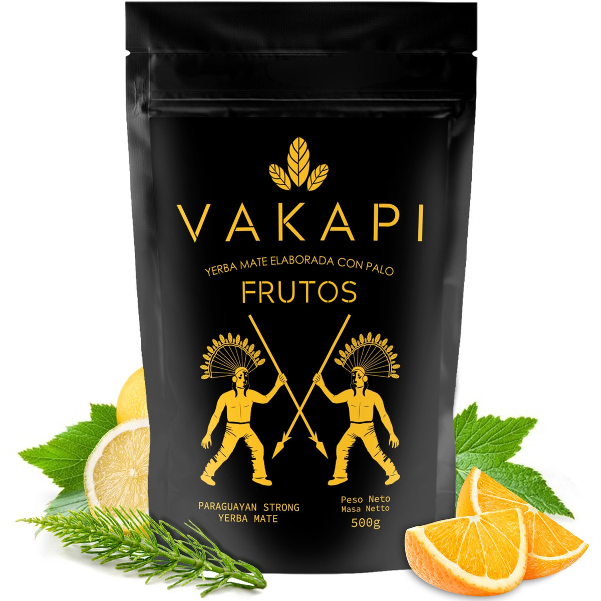 Yerba Mate Vakapi Frutos (doypack), 0.5 kg
