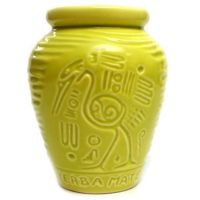 Matero ceramiczne Aztek groszek 300 ml - Naczynie do yerba mate