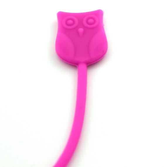 Zaparzacz do herbaty Sówka z podstawką