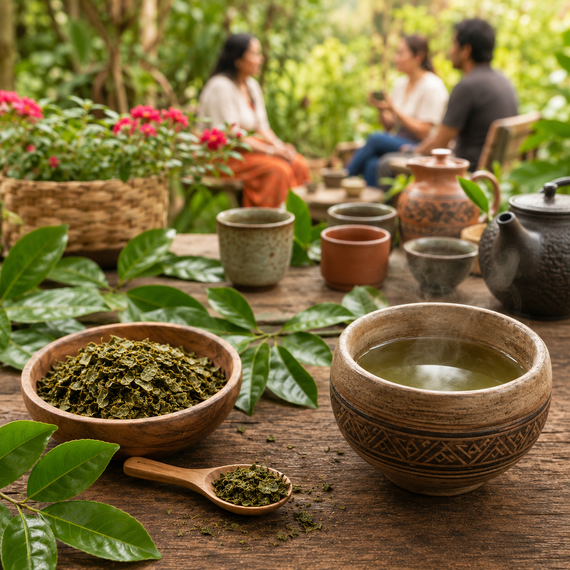 Ilex Guayusa siostra yerba mate podwójna moc ekwadorskiego zioła