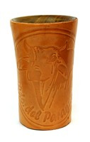 Matero do Yerba Mate Guampa Palo Santo tradycyjne, wykonane ręcznie - Toro ~130-150 ml
