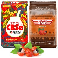 Yerba Mate CBSe ENERGIA MATEINE GUARANA 2x500g