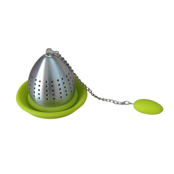 Zaparzacz do herbaty, yerba mate, ziół Stożek na łańcuszku