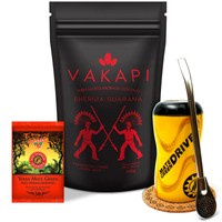 Zestaw Yerba Mate Vakapi 500g Guarana + kubek do auta!