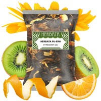 Herbata Czerwona Pu-erh CYTRUSOWY GAJ Kiwi Pomarańcza