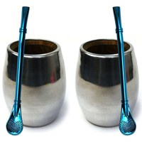 Zestaw Okute PALO SANTO Oval bombilla Dla Dwojga