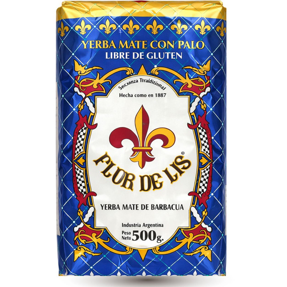 Yerba mate Flor de Lis Barbacua 500g