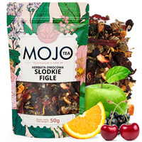 Herbata SŁODKIE FIGLE maliny dzika róża śliwka