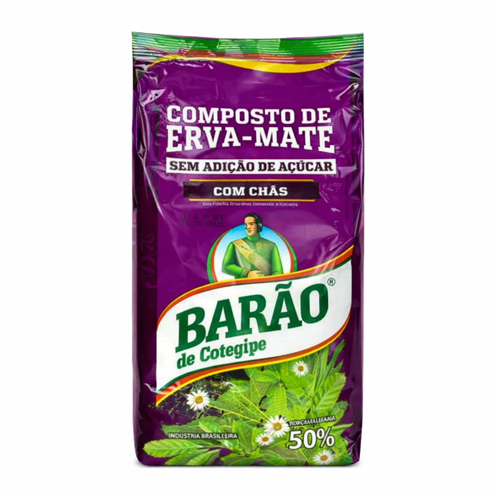 Yerba Mate Barao Com Chas Teas compound 500g Chimarrao, 0.5 kg