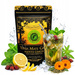 Zestaw Yerba Mate Green Menta Limon 500g + Cuia Imbuia Yacuy