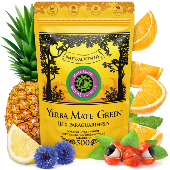 Yerba Mate Green Mas IQ Tropical 500g