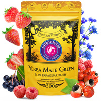 Yerba Mate Green ENERGY BOOST 500g Guarana sproszkowana