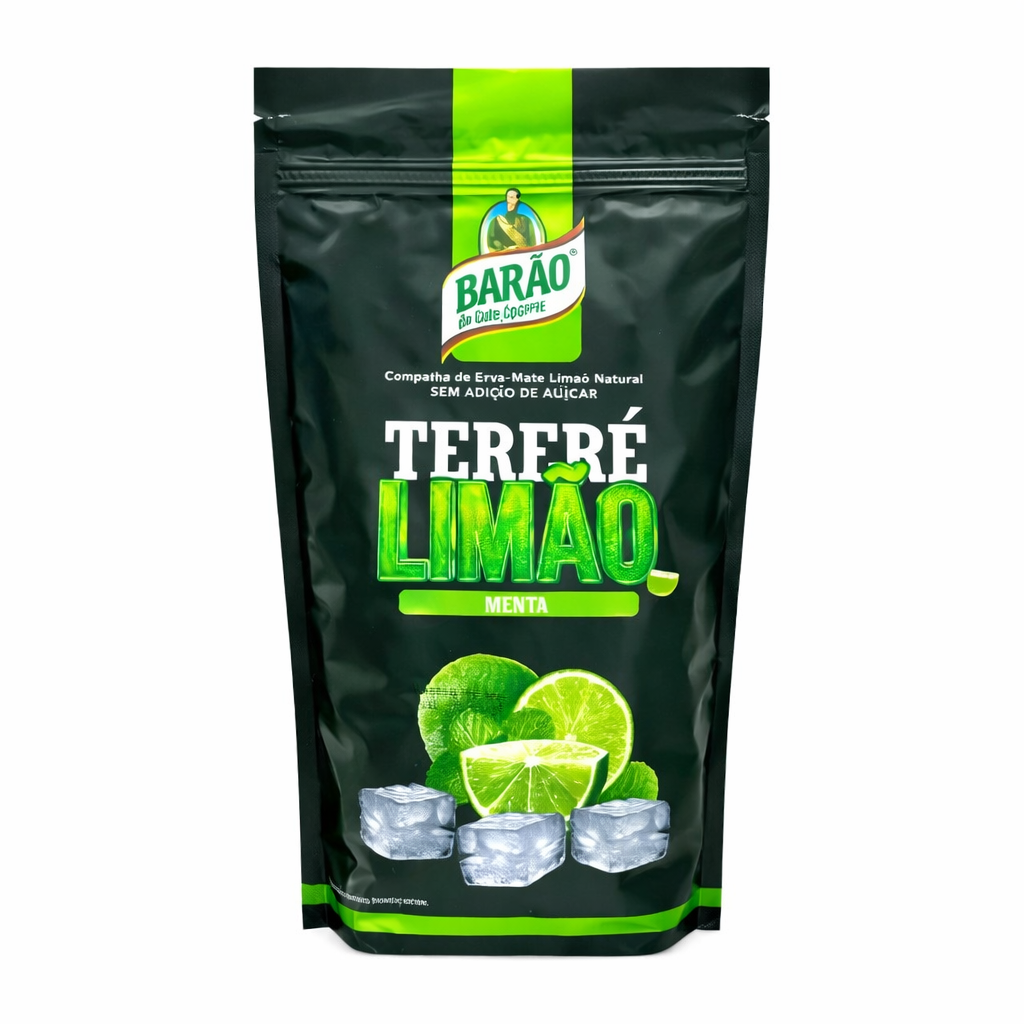 Yerba Mate Barao Terere Limao Menta 500g, 0.5 kg