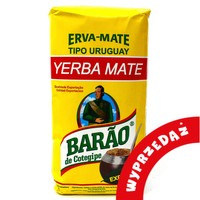  WYPRZEDAŻ - Yerba Mate Barao Chimarrao Tipo Uruguay Export 1 kg - bliski termin "Najlepiej spożyć przed" - do końca kwietnia