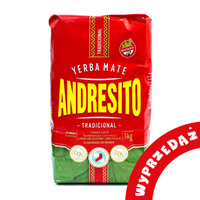 WYPRZEDAŻ - Yerba Mate Andresito Elaborada 1 kg - uszkodzone opakowanie