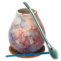 Zestaw Yerba Mate Matero / Tykwa + Bombilla 19cm