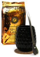 Zestaw Yerba Mate Green Premium + bombilla + matero