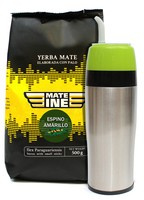 Zestaw Yerba MateIne Espino Amarillo 500g Yerbomos Black
