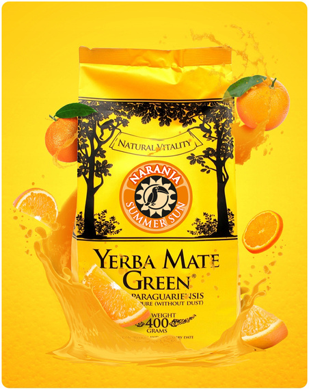 Yerba Mate Green NARANJA