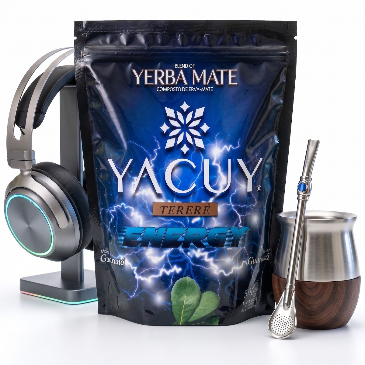 Yerba Mate Yacuy TERERE ENERGY o smaku ENERGETYKA!, 0.5 kg
