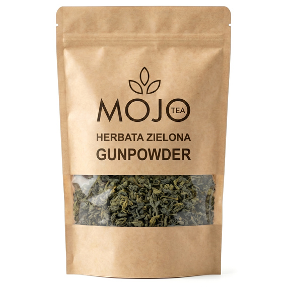 Zielona Herbata Gunpowder - chińska, mocny smak z cierpką nutą