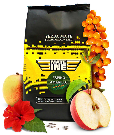 Zestaw Yerba Mate Mateine Owocowe 3x500g 1,5kg