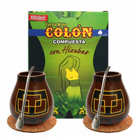 Zestaw Dla Dwojga Yerba Mate Colon 90 60 90 Odchudzanie 500g 0,5kg