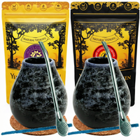 Zestaw Yerba Mate Guarana Energia Premium Wild Bayas 1kg + akcesoria dla dwojga -47% TANIEJ!