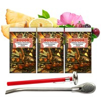 HERBATA CYTRUSOWA OAZA owocowa 150g + akcesoria
