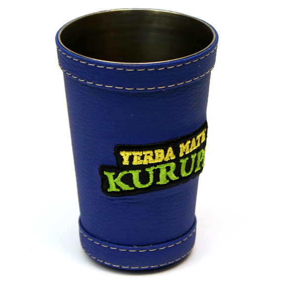 Matero Guampa Kurupi do Yerba Mate Terere ~220 ml - Granatowa
