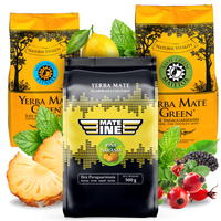 Zestaw 3x Yerba Mate Green Mateine MIX 1,1kg Owoce i Zioła