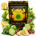 Zestaw Yerba Mate Green Menta Limon 500g + Cuia Imbuia Yacuy