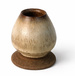 Ceramiczny zestaw do przygotowania herbaty Matcha - Miseczka i Podstawka pod Chasen "Rustic"