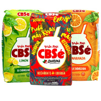 Zestaw Yerba Mate CBSe Energia Guarana Naranja Limon 3x500g