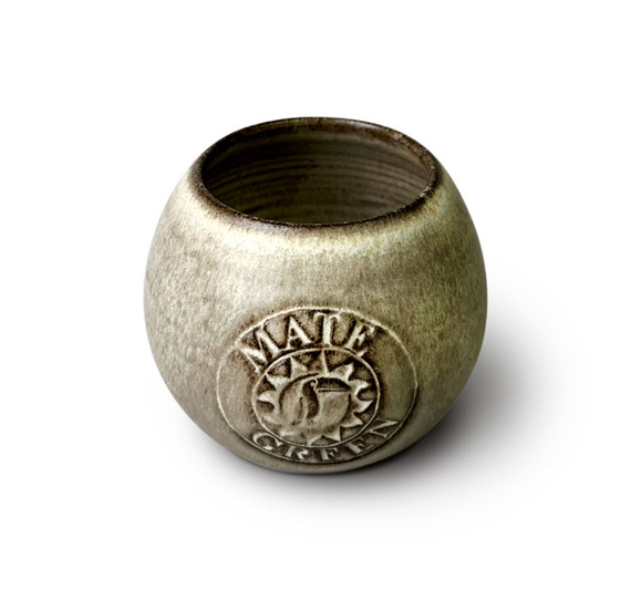 Naczynko do yerba mate TOFI toczone na kole, ceramika handmade  300-350 ml