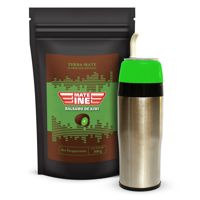Zestaw Yerba Mate Balsamo de Kiwi 500g + Yerbomos Drive do samochodu