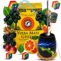 Zestaw Gamingowy: Yerba Mate Green ENERGY 400g Matero Bombilla