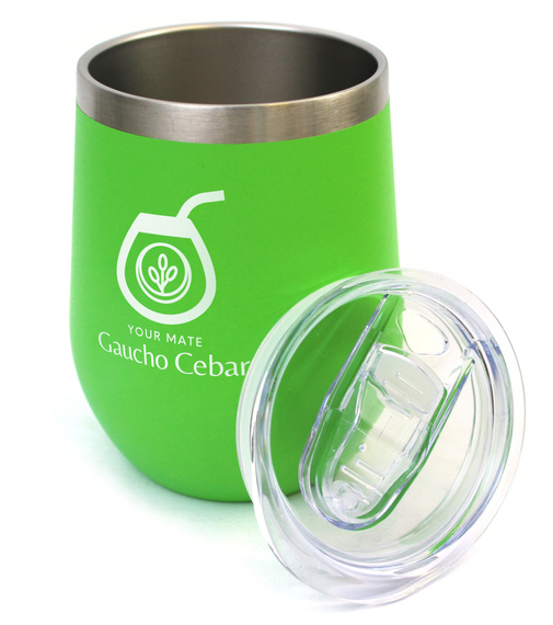 Zestaw Matero Termo Moderna Verde zielone 350 ml z bombillą