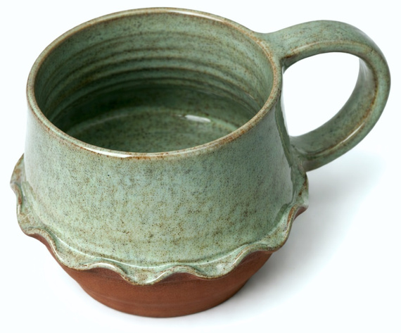 Ceramiczny kubek ręcznie robiony 200ml