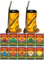 Zestaw Podróżny do Auta Yerba Mate dla Dwojga 10x50g 500g Akcesoria