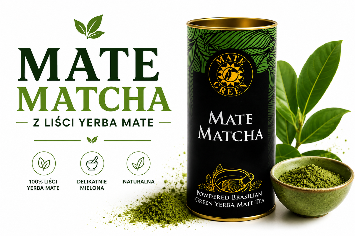Yerba Mate Green MateMatcha Premium - 30g, 0.07 kg