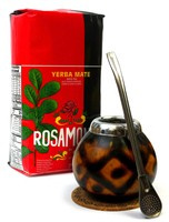 ZESTAW z Yerba Mate ROSAMONTE 500g Naturalna TYKWA