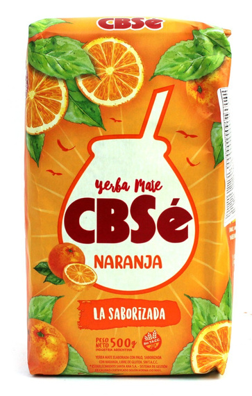WYPRZEDAŻ CBSe Naranja Yerba Mate - lekko uszkodzone opakowanie
