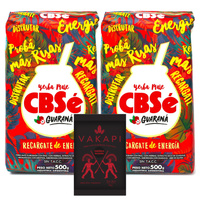 Yerba Mate CBSe ENERGIA GUARANA 2x500g 1kg MOCNA + Gratis!